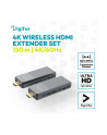 digitus Przedłużacz / Extender HDMI bezprzewodowy do 100/150m | UHD 4K@60Hz | Audio (Zestaw) - nr 5