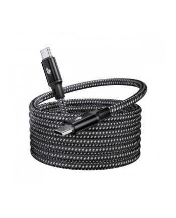 tb Kabel magnetyczny USB C-USB C 1m czarny
