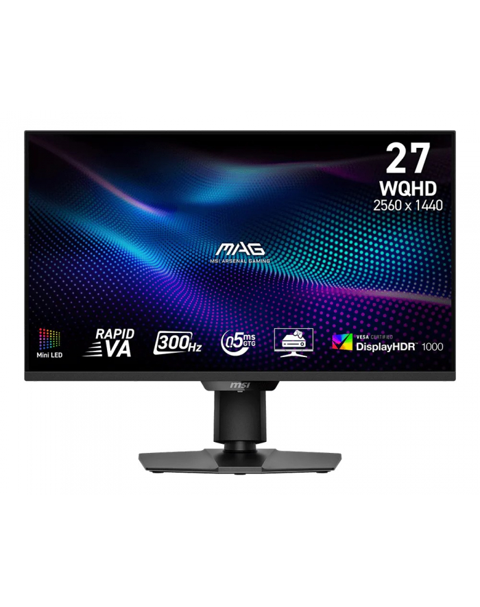 msi Monitor 27 '' MAG 274QPF X30MV LED/WQHD/Flat/300Hz/czarny główny