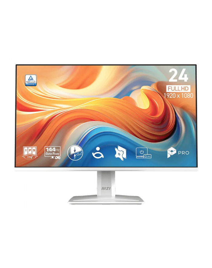 msi Monitor PRO MP243W E14 23.8 cala LED/FHD/FLAT/144Hz/biały główny