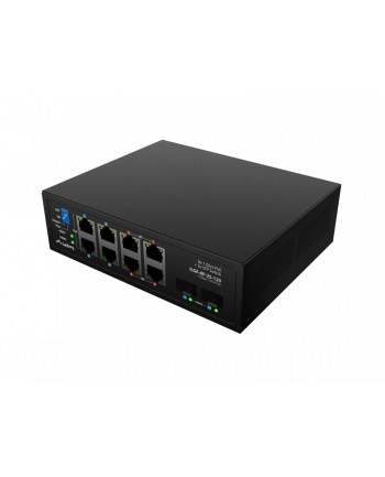 lanberg Przełącznik ILGE-8P-2S-120 Light Industrial POE 4XBT 4XAT 2XSFP DIN Gigabait Ethernet nr 2