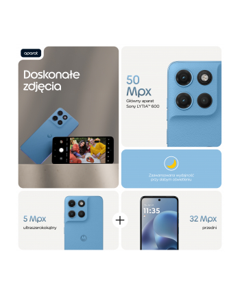 Motorola moto g17 PANTONE alaskan blue