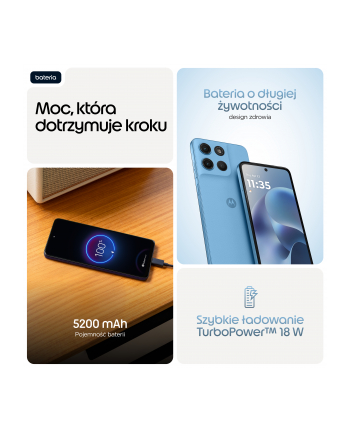 Motorola moto g17 PANTONE alaskan blue