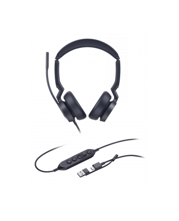 Yealink Uh46 Dual Uc Usb-C/A Zestaw Słuchawkowy Czarny (1308183) nr 2