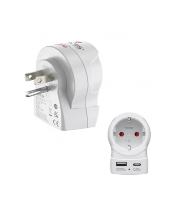 Hama Reiseadapter,  EU to US , USB-C (PD), 20 W nr 2