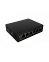 lanberg Przełącznik Light ILFE-4P-1GE-1S-90 Light Industrial POE 1XBT 3AXT  SFP + ETH DIN FAST Ethernet - nr 3