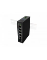 lanberg Przełącznik Light ILFE-4P-1GE-1S-90 Light Industrial POE 1XBT 3AXT  SFP + ETH DIN FAST Ethernet - nr 7