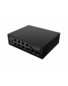 lanberg Przełącznik Light ILFE-8P-1GE-1S-120 Light Industrial POE 4XBT 4XAT  SFP+ ETH DIN FAST Ethernet - nr 2