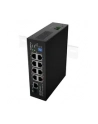 lanberg Przełącznik Light ILFE-8P-1GE-1S-120 Light Industrial POE 4XBT 4XAT  SFP+ ETH DIN FAST Ethernet - nr 9