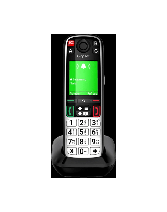 Gigaset EASY 500 Seniorentelefon czarny główny