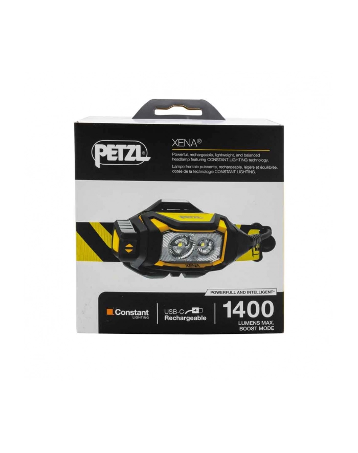 Petzl Latarka Czołowa Xena Black Yellow 1400 Lumenów główny