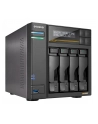 ASUSTOR AS6804T 4 Bay NAS AMD Ryzen Embedded V3C14 16GB ECC RAM DDR5 Dual USB 4 Ports Dual 10GbE Ports Dual 5GbE Ports - nr 1