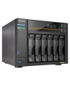 ASUSTOR AS6806T 6 Bay NAS AMD Ryzen Embedded V3C14 16GB ECC RAM DDR5 Dual USB 4 Ports Dual 10GbE Ports Dual 5GbE Ports Four M.2 SSD - nr 1