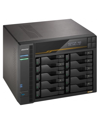 ASUSTOR AS6810T 10 Bay NAS AMD Ryzen Embedded V3C14 16GB ECC RAM DDR5 Dual USB 4 Ports Dual 10GbE Ports Dual 5GbE Ports Four M.2 SSD nr 2