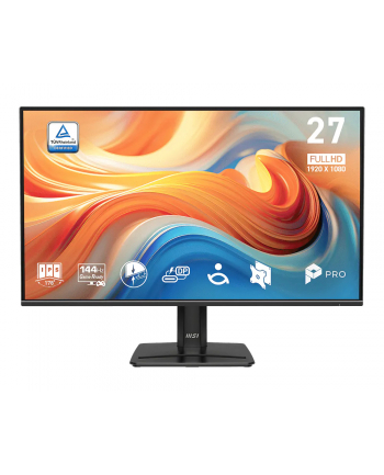 MSI PRO MP272 E14C 27inch IPS FHD 144Hz 300cd/m2 0.5ms HDMI2.0x2 USB C DP alt PD 15W Speakers nr 1