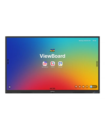 VIEWSONIC 35 series touchscreen 75inch UHD System Android 16 EDLA IR 450 nits 2x20W 2x USB-C 8/128GB 8-core CPU