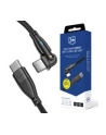 3MK Kabel USB - Hyper Cable N-SERIES C to C 2m PD 3.0 20V/3A 60W Black - Swivel - nr 1