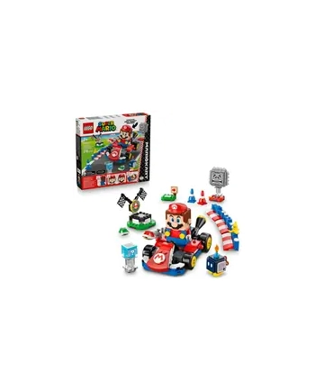 LEGO Super Mario 72043 - Mario Kart: Interaktywna figurka LEGO Mario i Standard Kart nr 2