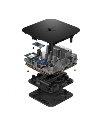 hewlett-packard Stacja dokująca + zasilacz HP USB-C Dock G6 100W czarna 9X3V1UT#ABB