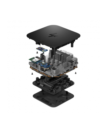 hewlett-packard Stacja dokująca + zasilacz HP USB-C Dock G6 100W czarna 9X3V1UT#ABB