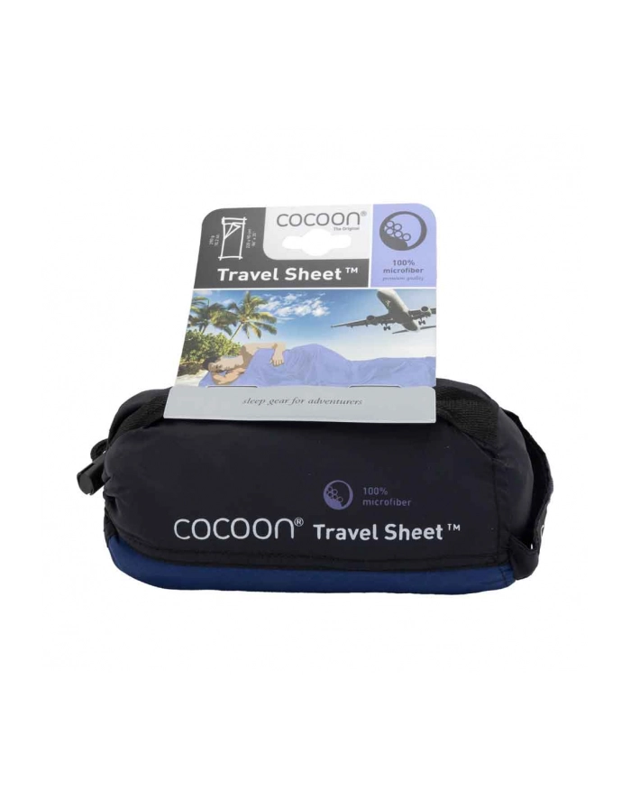 Wkładka do śpiwora Cocoon TravelSheet Microfiber, twilight blue główny