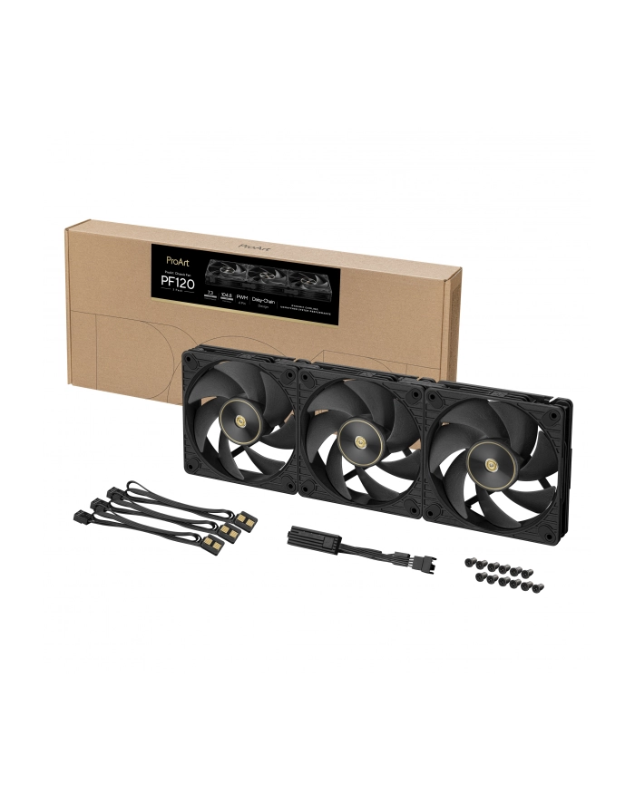 Wentylator ASUS PROART PF120 FAN PWM BLACK 3IN1 główny