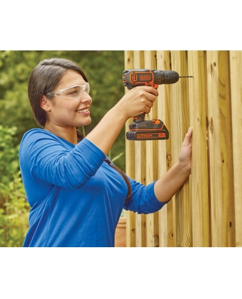 Wiertarko-wkrętarka 18V BDCDC18-QW BLACK+DECKER nr 2