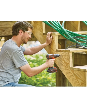 Wiertarko-wkrętarka 18V BDCDC18-QW BLACK+DECKER nr 1