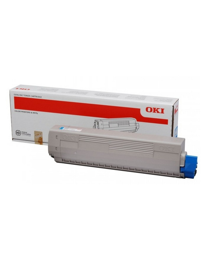 Toner Oki cyjan do MC861 (10.000 str.) (44059255) główny