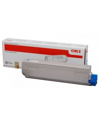 Toner Oki cyjan do MC861 (10.000 str.) (44059255) nr 2