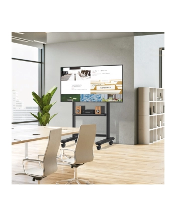 Techly Stojak Mobilny Tv 60-86” Do 68Kg Regulowany Półka Av (TLY_620904) nr 1