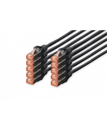 Digitus Patchcord CAT6, S-FTP, 0.5m , 10 sztuk (DK-1644-005-BL-10) nr 2