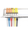 Digitus Modular Galvanized Patch Panel, shielded, 24-port blank, 1U, Rack Mount, transp. label field, Silver - nr 2