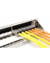 Digitus Modular Galvanized Patch Panel, shielded, 24-port blank, 1U, Rack Mount, transp. label field, Silver - nr 6