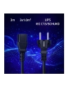 qoltec Kabel zasilający SCHUKO CEE 7/7 (E/F) | IEC C13 | 3x1.0mm2 | Czysta miedź Cu | 3m - nr 2