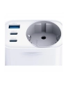 3mk Adapter sieciowy Hyper Charger 30W 1xUSB-A 2xUSB-C 1x Schuko PD  QC 3.0 białt - nr 10