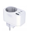 3mk Adapter sieciowy Hyper Charger 30W 1xUSB-A 2xUSB-C 1x Schuko PD  QC 3.0 białt - nr 8