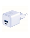 3mk Ładowarka sieciowa Hyper GaN 20W 1xUSB-A 1xUSB-C PD QC4+ biała - nr 5