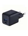 3mk Ładowarka sieciowa Hyper GaN 20W 1xUSB-A 1xUSB-C PD QC4+ czarna - nr 6