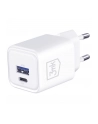 3mk Ładowarka sieciowa Hyper Charger PD 33W GaN QC4+ PPS AFC FCP SCP USB-A USB-C biała - nr 6