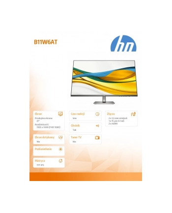 hp inc. Monitor S5 527da 27 FHD MNTR B11W6AT#ABB