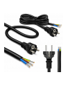 qoltec Kabel zasilający SCHUKO CEE 7/7 (E/F) | miedź Cu | odizolowany lutowany | 3x1.5mm2 | 3m - nr 6