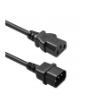 qoltec Kabel zasilający IEC C13 | C14 | 3x1.0mm2 | Czysta miedź Cu | 1m - nr 1