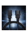 qoltec Kabel zasilający IEC C13 | C14 | 3x1.0mm2 | Czysta miedź Cu | 1m - nr 3