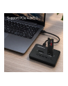 qoltec Stacja dokujšca dysków SSD M.2 NVMe | PCIe | USB-C | 20Gb/s |    DUAL 2x8TB | klonowanie offline - nr 8
