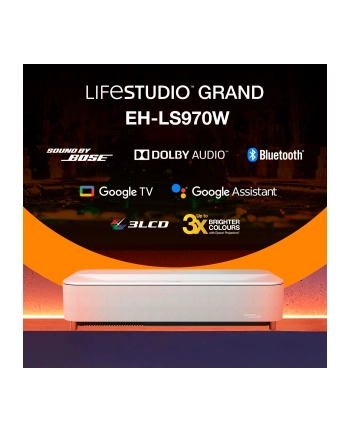 epson Projektor EH-LS970W LASER 4K/4000L/5m:1/WiFi6E/AI biały nr 1