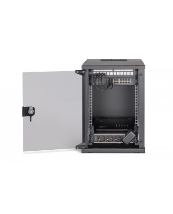 Digitus Pakiet sieciowy 10'' szafa 9U i sprzęt wersja bl SOHO Pro bez montażu (DN49103SET) nr 1
