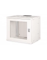 Digitus Szafa sieciowa wisząca 19'' 9U SOHO PRO 460 x 500 x 400mm drzwi perforacja szary niezłożona 60kg (DN49209) - nr 7