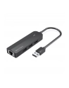 Vention Hub 3x Usb + Lan 100Mbit + Zasilanie 0,15m (CHPBB) - nr 1
