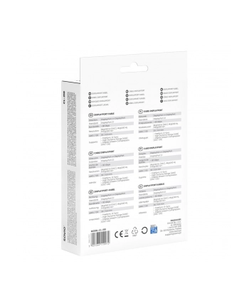 savio Kabel CL-210 Displayport 2.1 2m